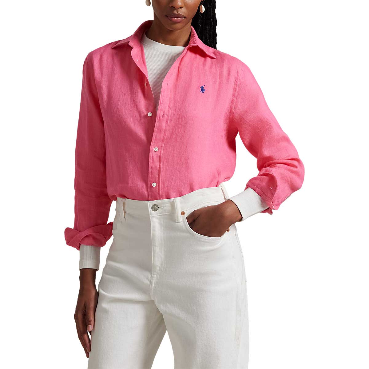 Polo Ralph Lauren Classic Long Sleeve Button Front Shirt